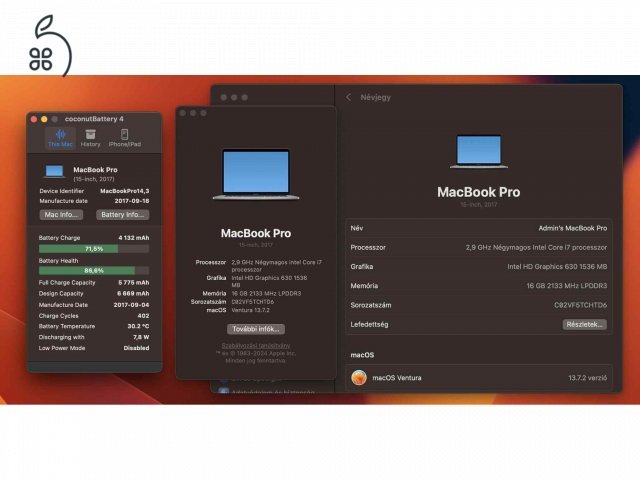 MacBook Pro 2017 15