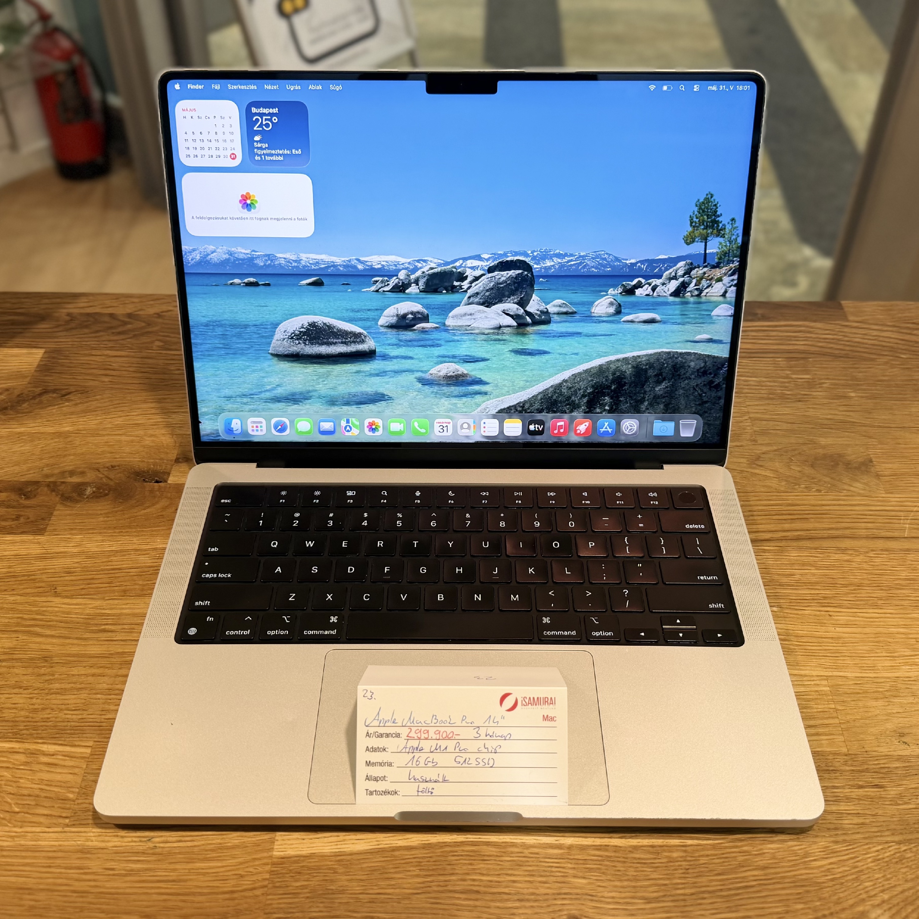23. Apple MacBook Pro 14