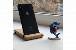 GYÖNYÖRŰ iPhone XS 64GB Space Gray - 1 ÉV GARANCIA, Kártyafüggetlen, 100% Akkumulátor, MS2912