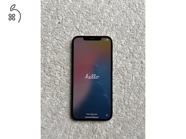 iPhone 12 Pro Max 128GB (újszerű, pacific blue) - Kártyafüggetlen +tok +fólia