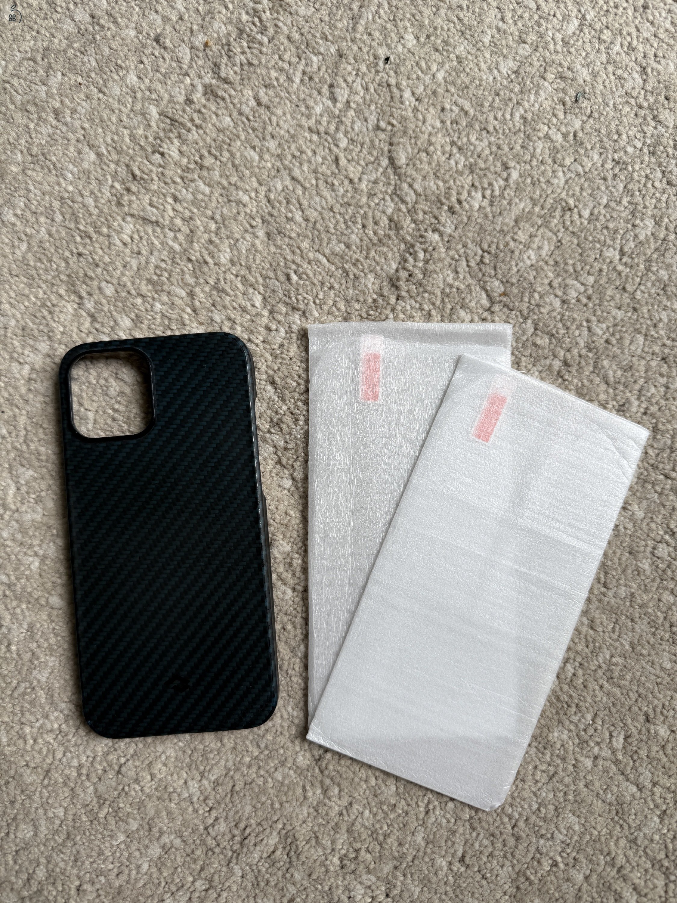 iPhone 12 Pro Max 128GB (újszerű, pacific blue) - Kártyafüggetlen +tok +fólia