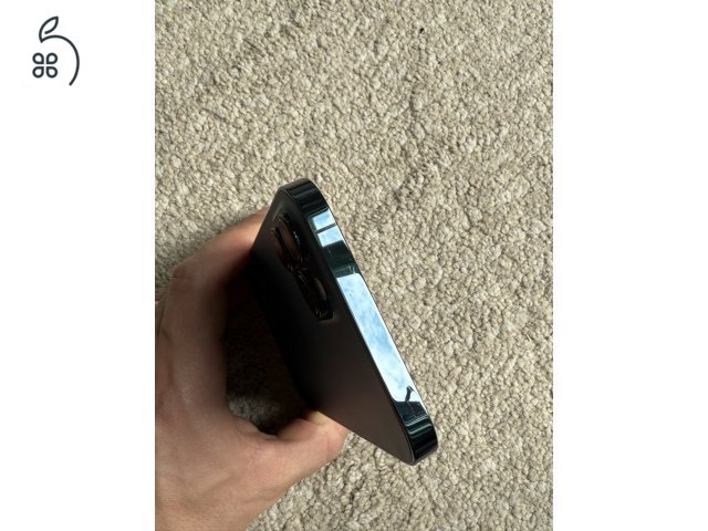 iPhone 12 Pro Max 128GB (újszerű, pacific blue) - Kártyafüggetlen +tok +fólia