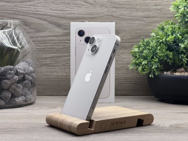 iPhone 13 Mini Starlight 128GB 2 ÉV Garanciával Számlával Aksi 100%