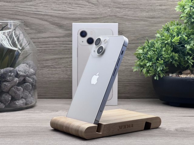 Hibátlan iPhone 13 Mini Starlight 128GB 2 ÉV Garanciával Számlával Aksi 100%