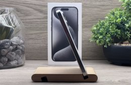 Hibátlan iPhone 15 Pro White Titanium 128GB 2 ÉV Garanciával Számlával