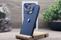 iPhone 15 Pro Blue Titanium 128GB 2 ÉV Garanciával Számlával