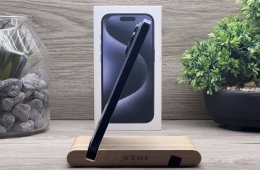 iPhone 15 Pro Blue Titanium 128GB 2 ÉV Garanciával Számlával