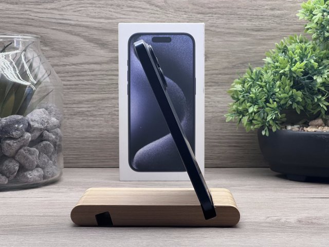 iPhone 15 Pro Blue Titanium 128GB 2 ÉV Garanciával Számlával