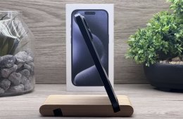 iPhone 15 Pro Blue Titanium 128GB 2 ÉV Garanciával Számlával