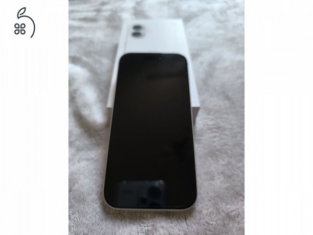 iPhone 16 Fehér 128 gigás Média marktban vásárolt