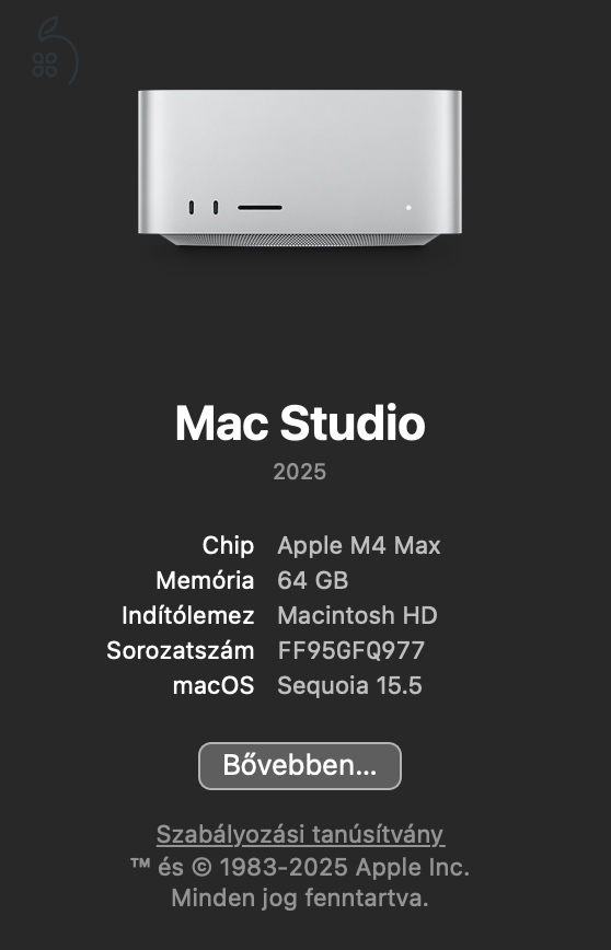 Mac Studio 2025