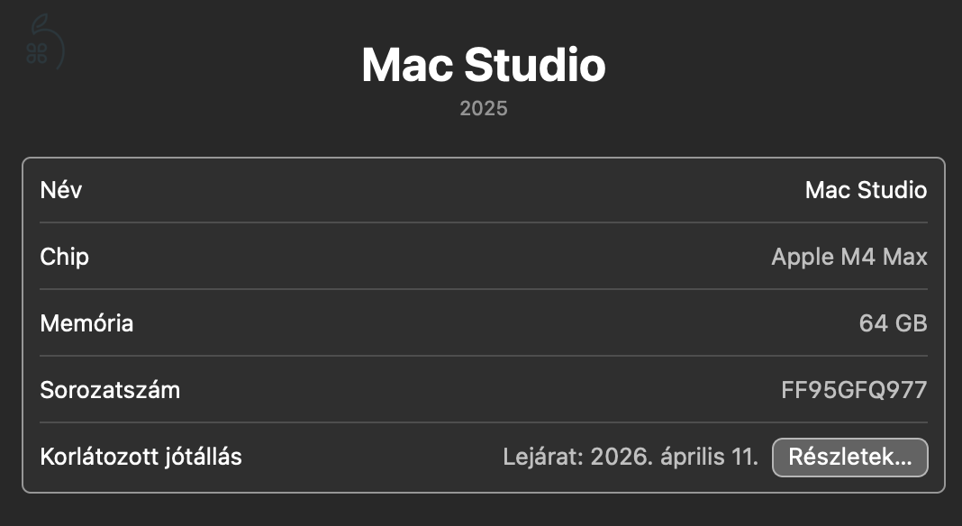 Mac Studio 2025