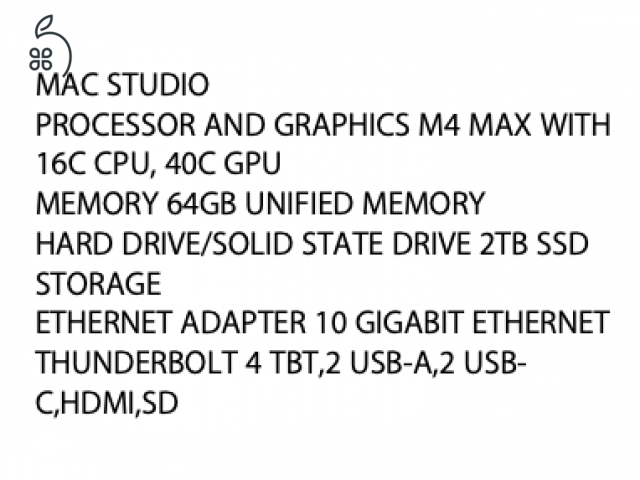 Mac Studio 2025