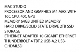 Mac Studio 2025
