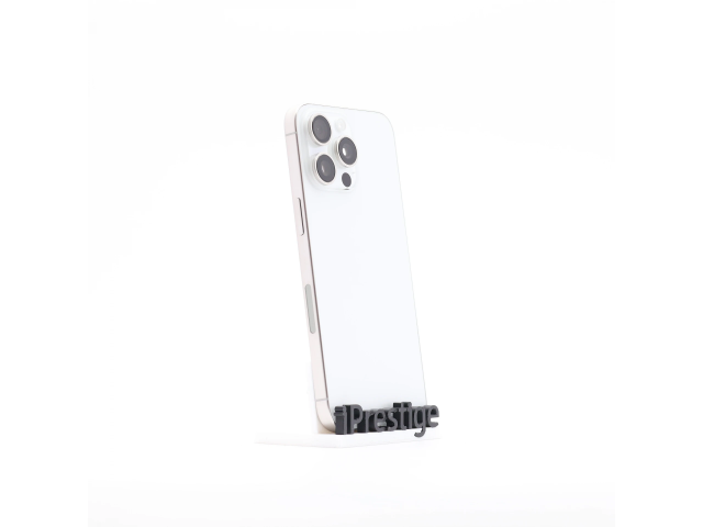 + Ajándékkal és 1 év garanciával! Felújított iPhone 15 Pro Max 256 GB White Titanium