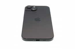 !! 1 ÉV GARANCIA !! Apple iPhone 15 128 GB Black 100%