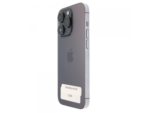 !! 1 ÉV GARANCIA !! Apple iPhone 14 Pro 128 GB Deep Purple 100%