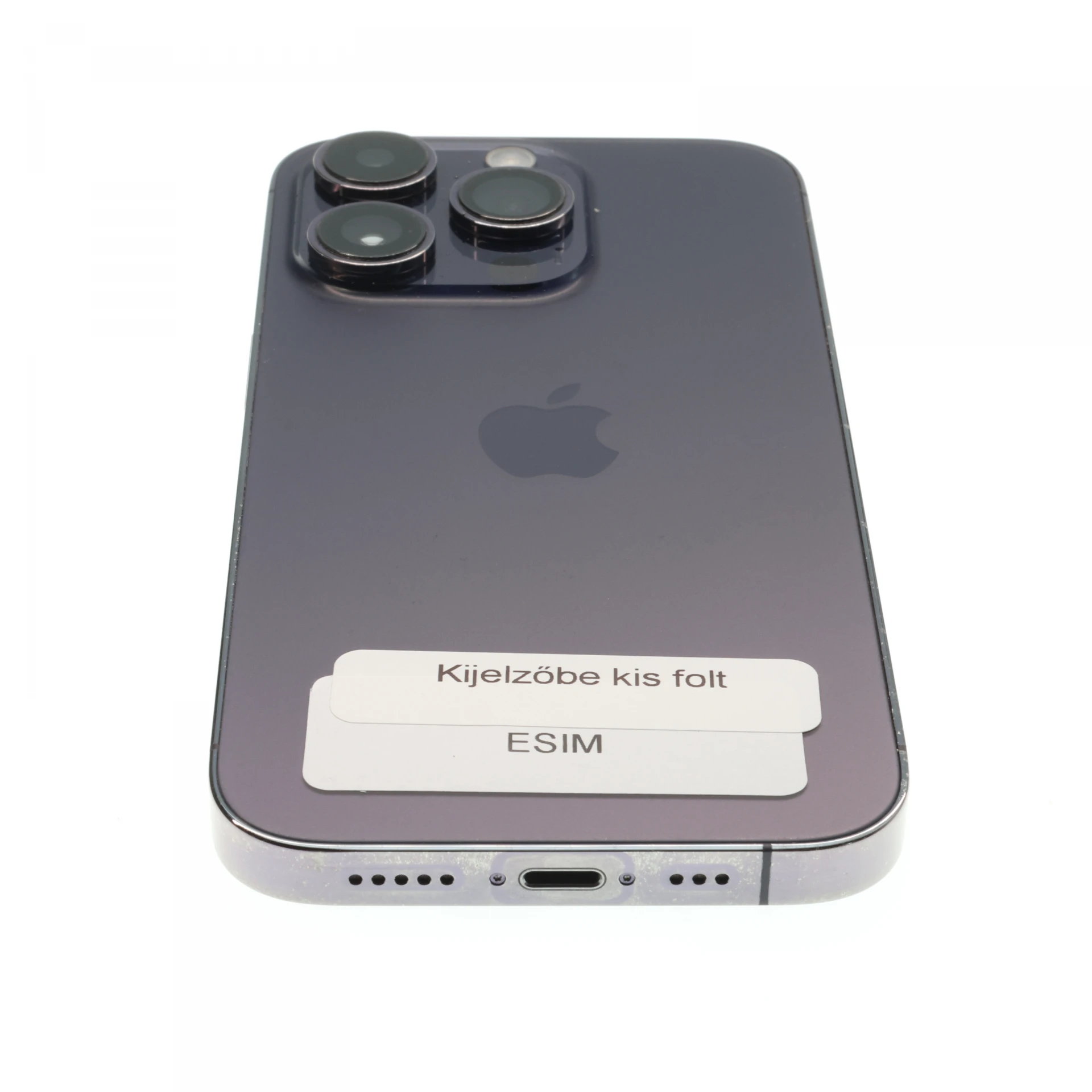 !! 1 ÉV GARANCIA !! Apple iPhone 14 Pro 128 GB Deep Purple 100%