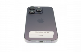 !! 1 ÉV GARANCIA !! Apple iPhone 14 Pro 128 GB Deep Purple 100%