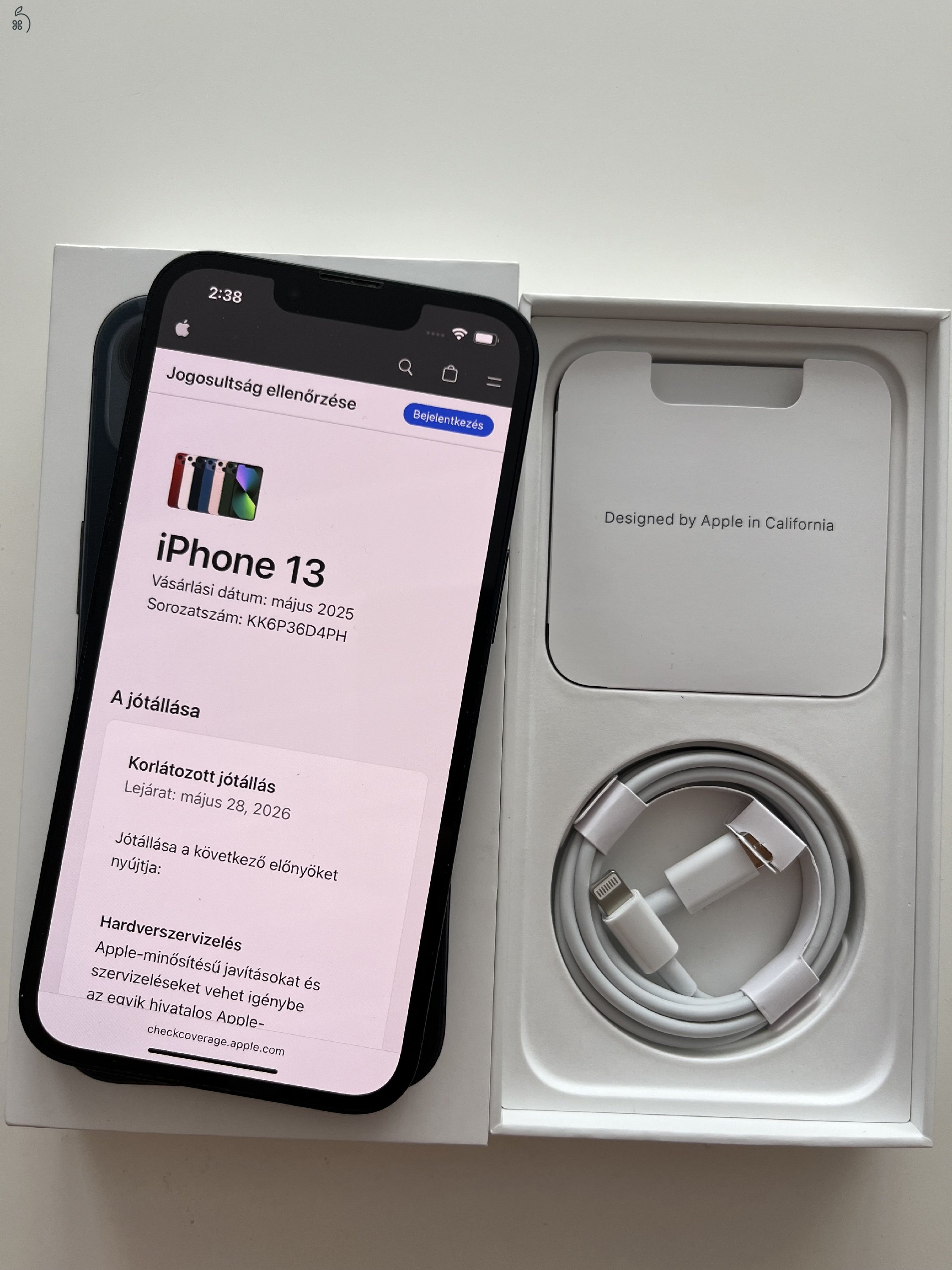 iPhone 13 128GB Apple garancia 2026.05.28.-ig!