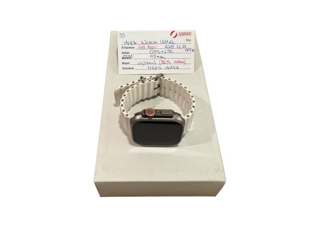 33. Apple Watch Ultra - 49 mm - GPS+LTE - 96% akku - APPLE GAR