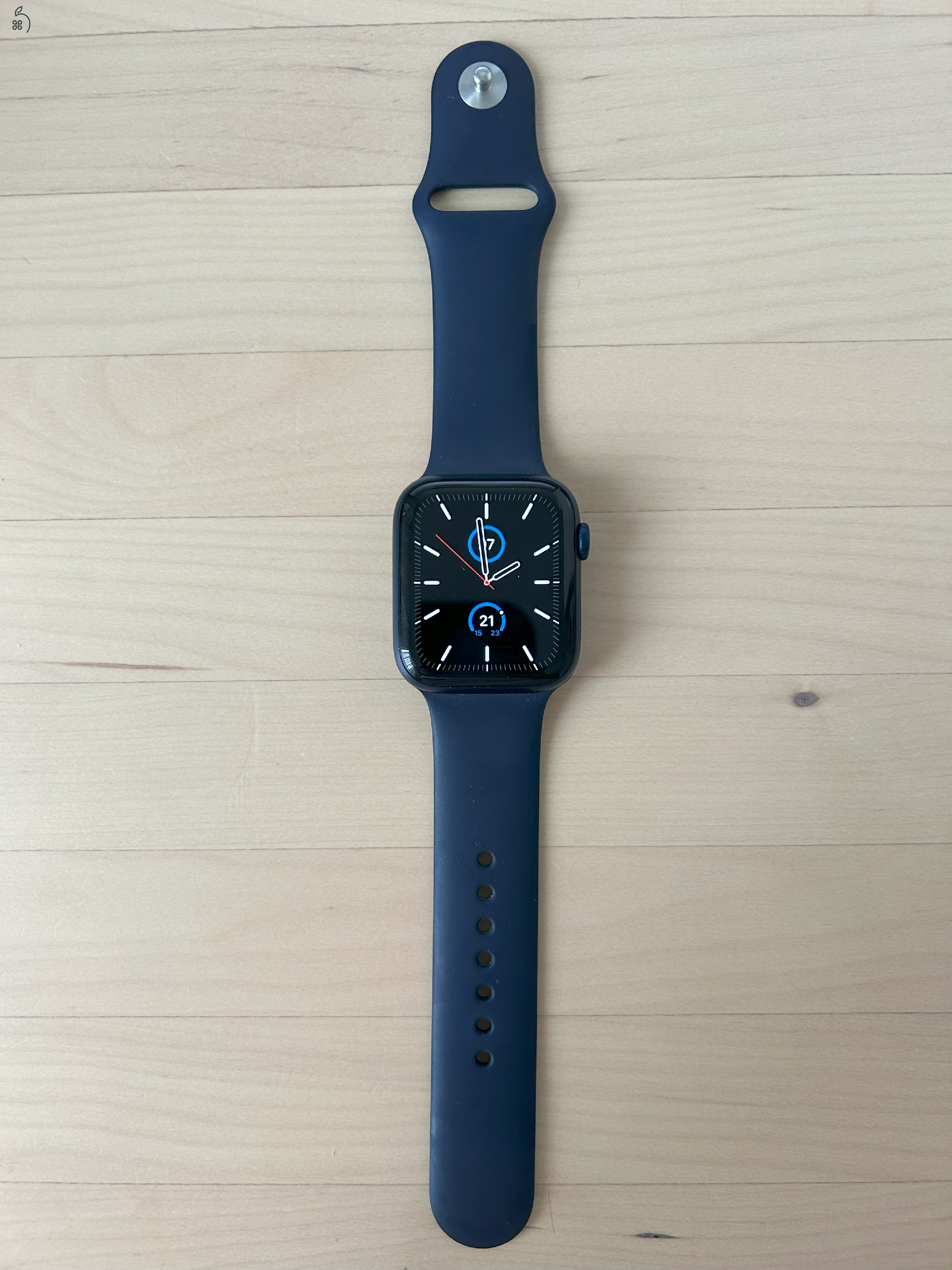 Eladó Apple Watch 6 Blue - 93% akku - nagyon megkímélt - ajándék óraszíjakkal