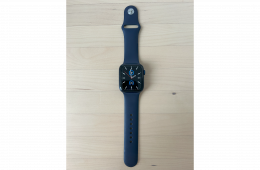 Eladó Apple Watch 6 Blue - 93% akku - nagyon megkímélt - ajándék óraszíjakkal