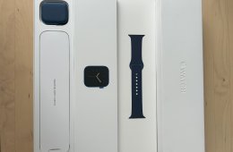 Eladó Apple Watch 6 Blue - 93% akku - nagyon megkímélt - ajándék óraszíjakkal