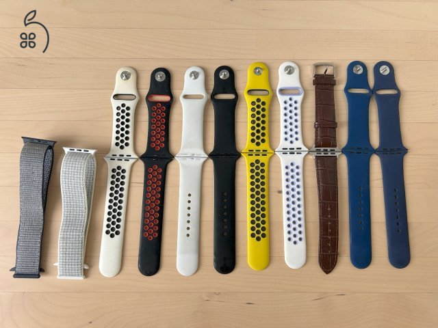 Eladó Apple Watch 6 Blue - 93% akku - nagyon megkímélt - ajándék óraszíjakkal