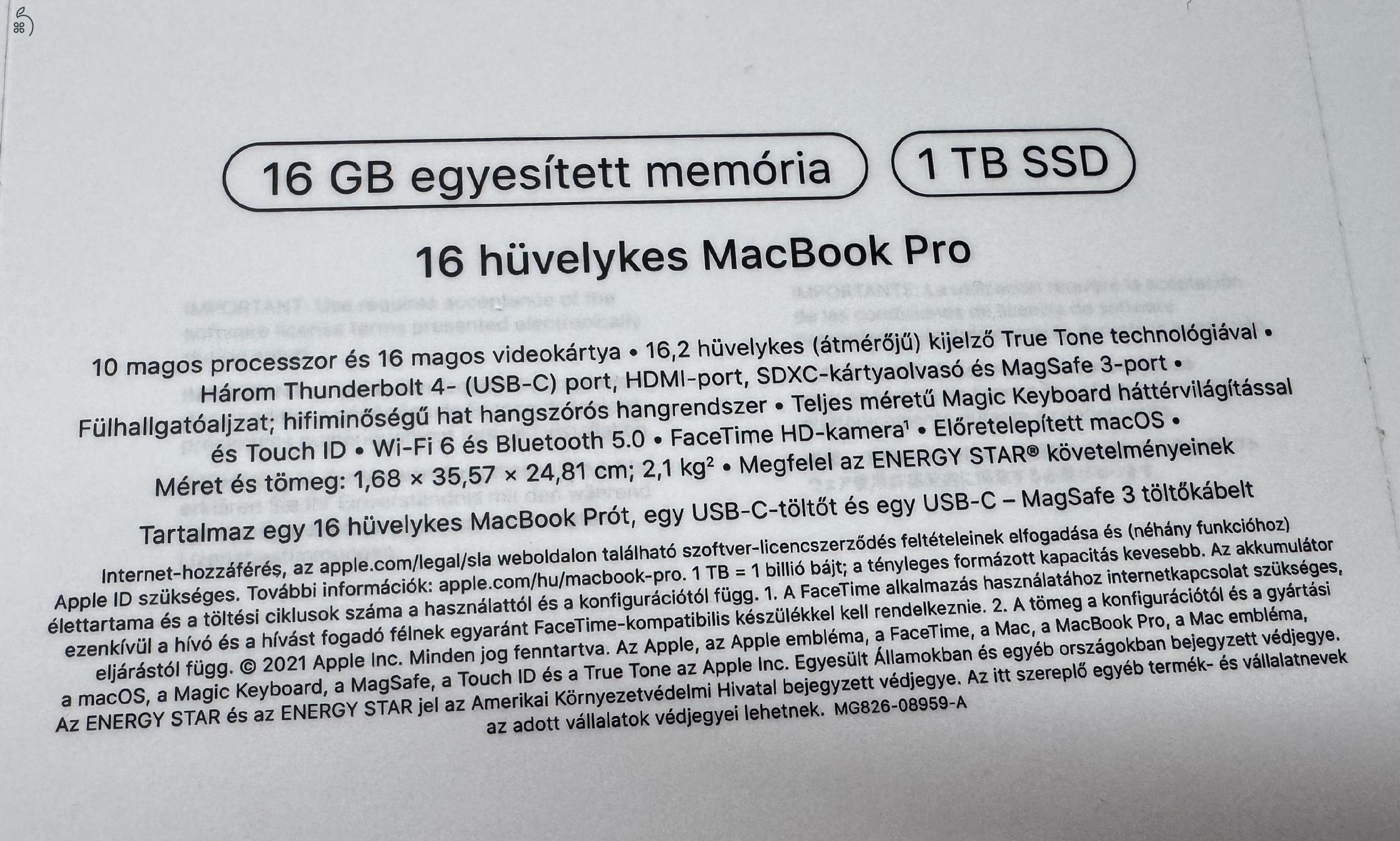 Macbook Pro 16