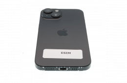 !! 1 ÉV GARANCIA !! Apple iPhone 15 256 GB Black 100%