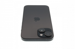 !! 1 ÉV GARANCIA !! Apple iPhone 15 128 GB Black 100%