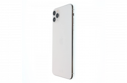 !! 1 ÉV GARANCIA !! Apple iPhone 11 Pro Max 256 GB Silver 100%