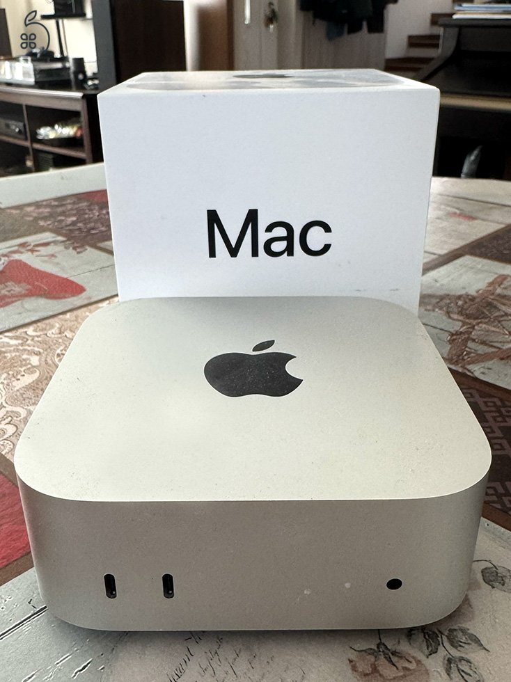 Mac mini, M4 Pro chip, 12 magos CPUl, 16 magos GPU, 24 GB RAM, 512 GB SSD
