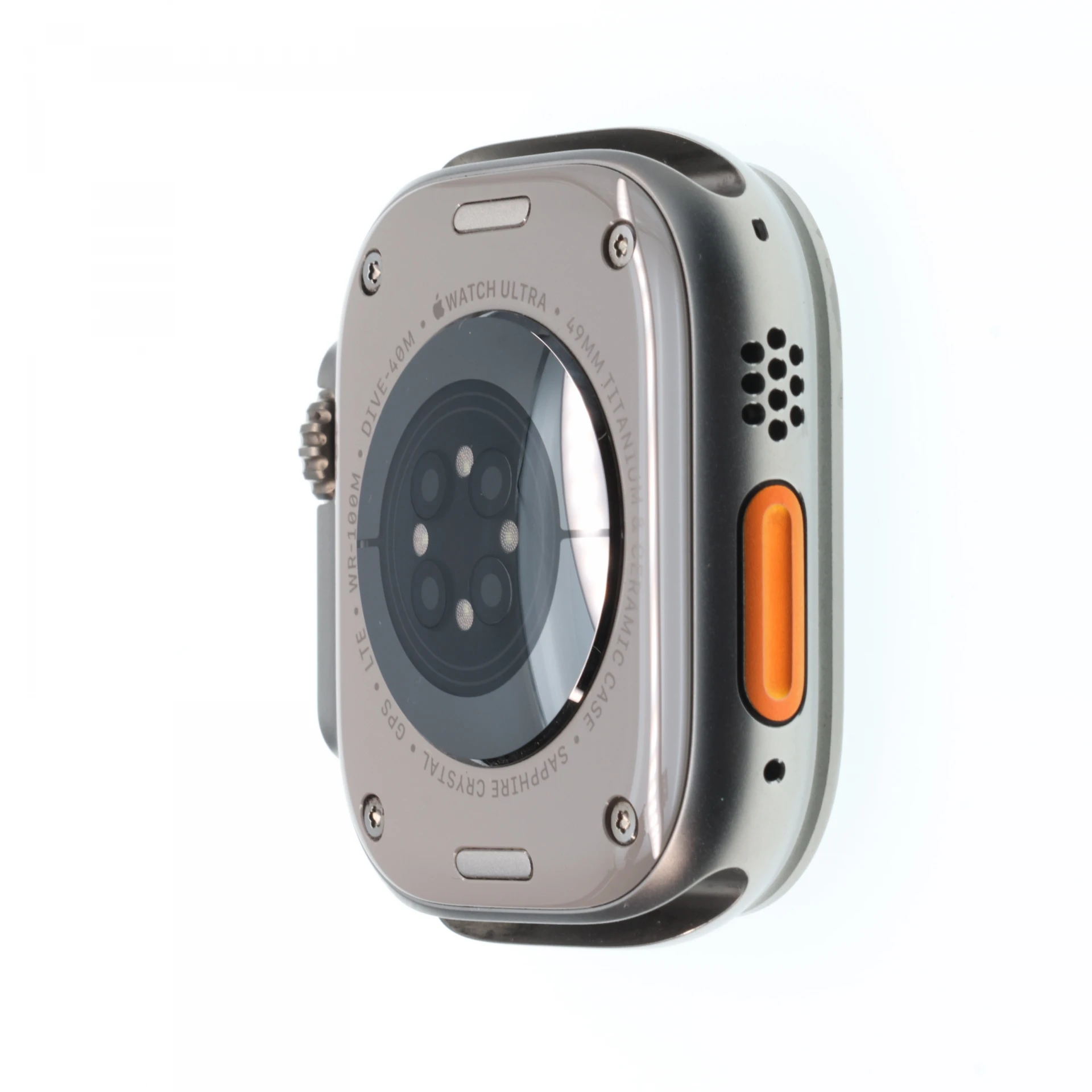!! 1 ÉV GARANCIA !! Apple Watch Ultra GPS + Cellular 49mm Natural Titanium 85%