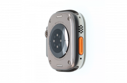 !! 1 ÉV GARANCIA !! Apple Watch Ultra GPS + Cellular 49mm Natural Titanium 94%