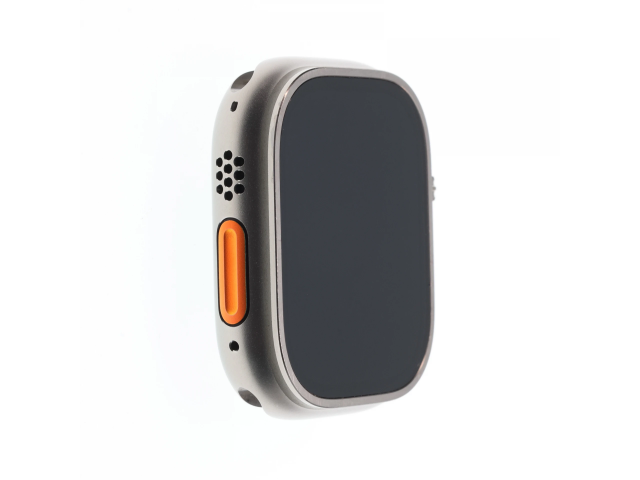 !! 1 ÉV GARANCIA !! Apple Watch Ultra GPS + Cellular 49mm Natural Titanium 93%