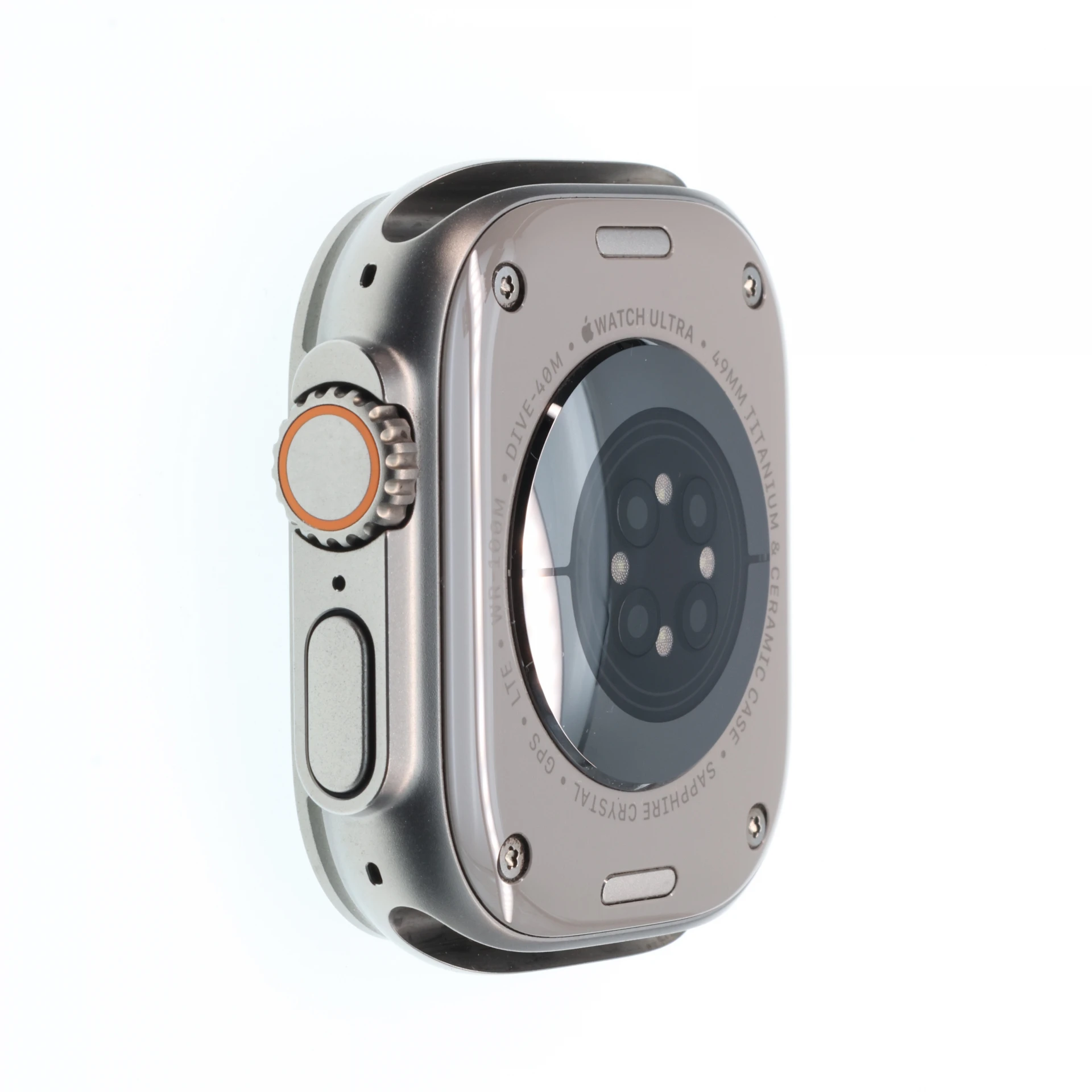 !! 1 ÉV GARANCIA !! Apple Watch Ultra GPS + Cellular 49mm Natural Titanium 93%