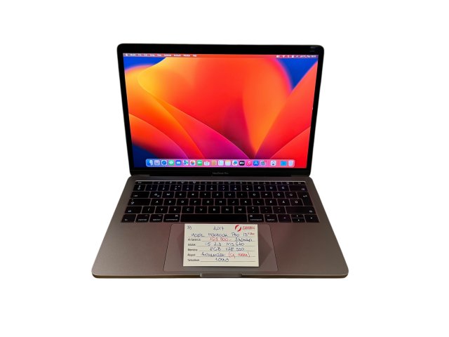 33. Apple MacBook Pro 13″ - 2017 - i5 - 8 GB RAM - 128 GB SSD - ÚJ AKKU