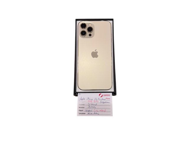 86. Apple iPhone 12 Pro Max - 128 GB - Arany - ÚJ AKKU - Újszerű