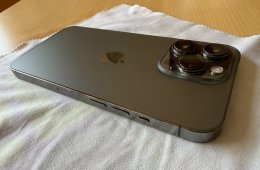 Apple iPhone 13 Pro 256 GB, újszerű makulátlan állapotban, grafit színben, kártyafüggetlen, akku 83%
