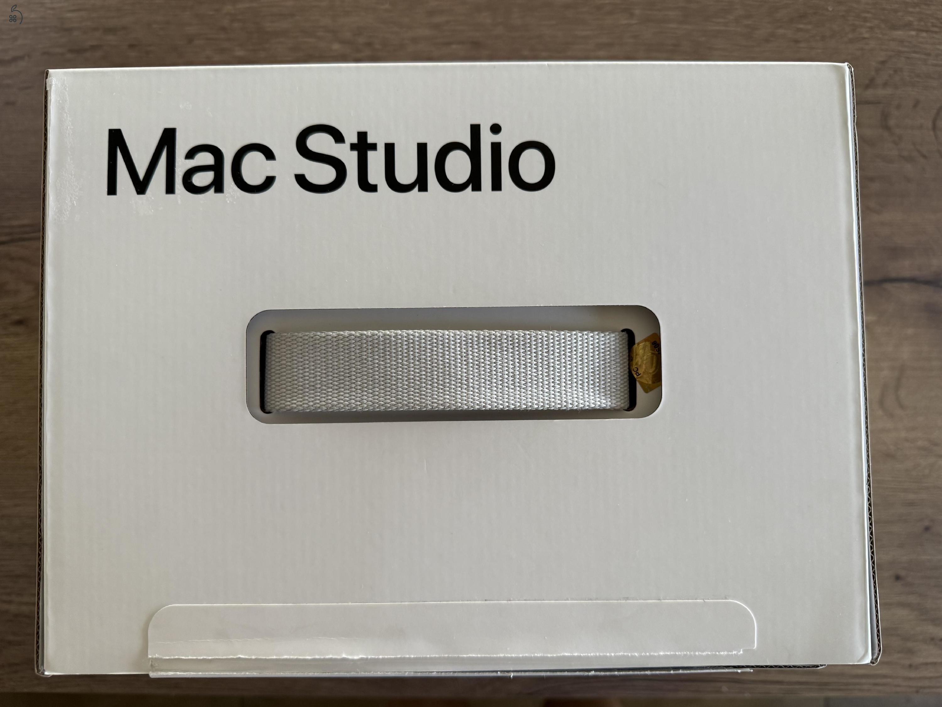 Apple Mac Studio (2022) Apple M1 Ultra processzorral - 64 GB RAM - 1 TB SSD - Garancia - ÁFÁ-s 