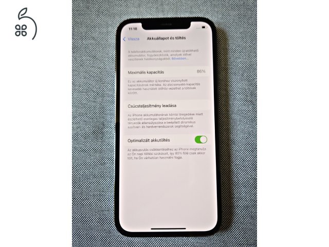 iPhone 12 Pro 256GB Graphite kártyafüggetlen telefon