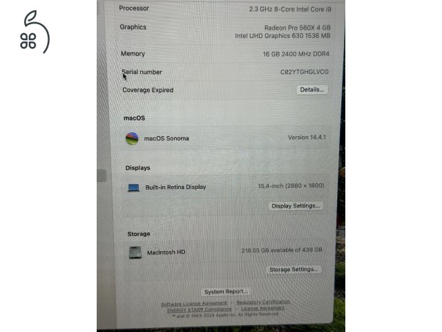 Macbook Pro 15 
