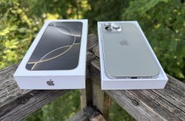 ÚJ - iPhone 16 Pro MAX 256 GB Natúr Titán - - Apple Garancia - 0 CIKLUS - 100% AKKU