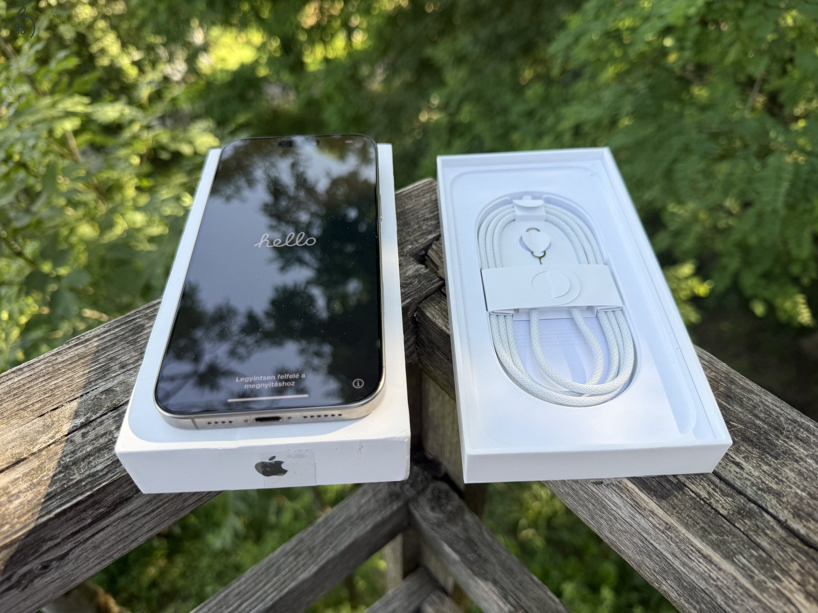 ÚJ - iPhone 16 Pro MAX 256 GB Natúr Titán - - Apple Garancia - 0 CIKLUS - 100% AKKU