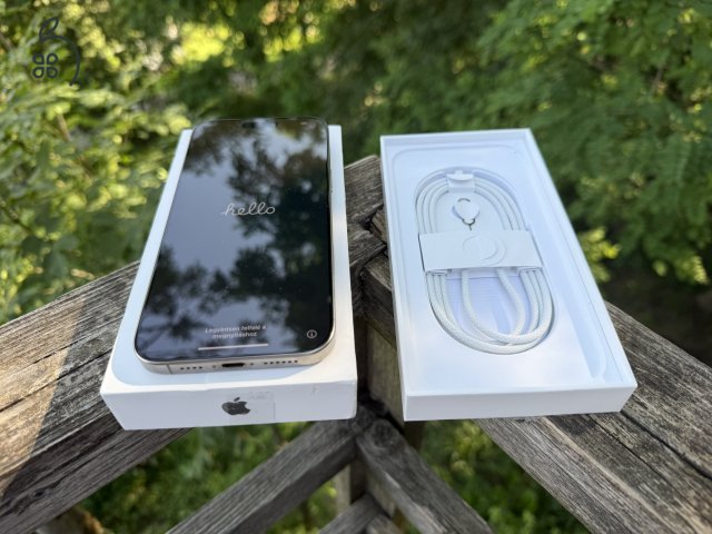 ÚJ - iPhone 16 Pro MAX 256 GB Natúr Titán - - Apple Garancia - 0 CIKLUS - 100% AKKU