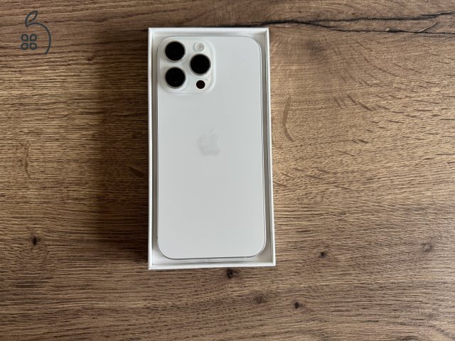 iPhone 16 Pro MAX 512 GB White Titán - - Apple Garancia - 100% AKKU