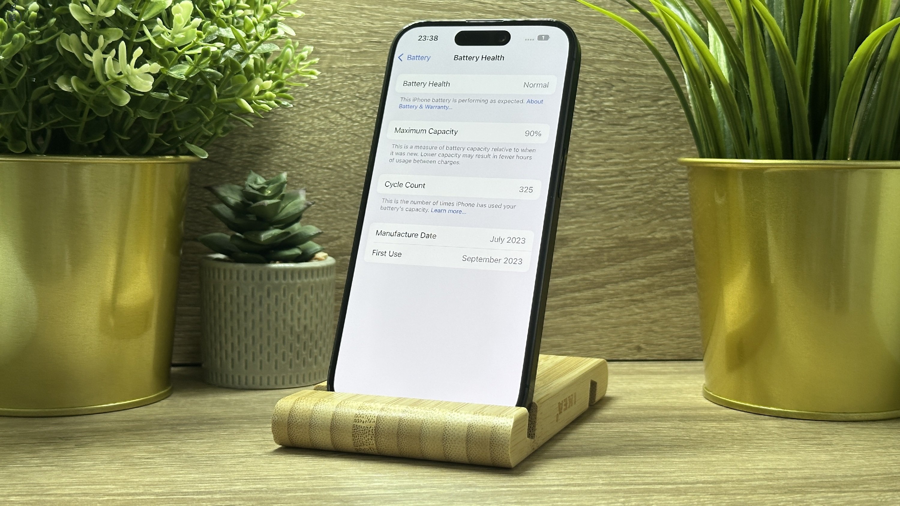  iPhone 15 Pro 128GB Fekete, Független - Garancia, Számla 