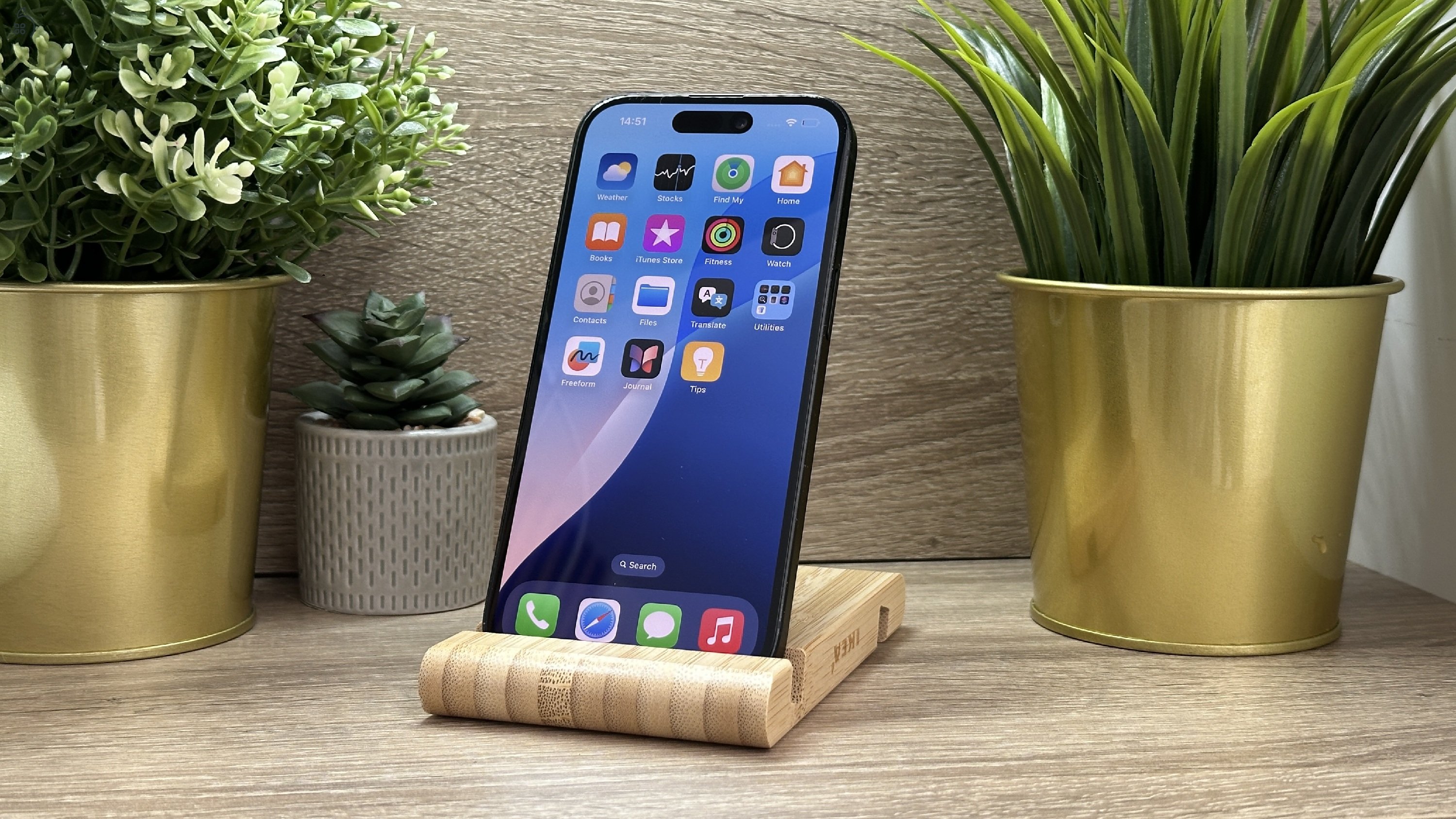  iPhone 15 128GB Fekete, Független - Garancia, Számla 